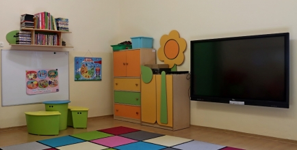 Wnętrze goleszowskiego przedszkola